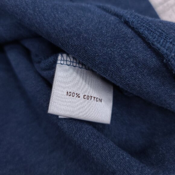 Peter Millar Vest Mens XL Blue 1/4 Zip Cotton Golf Lightweight Pullover Shirt - Picture 6 of 7